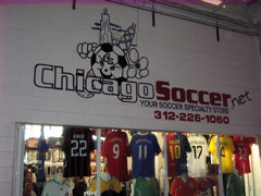 Chi-Town Futbol had a soccer store inside.