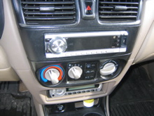 JVC Deck with iPod and USB.